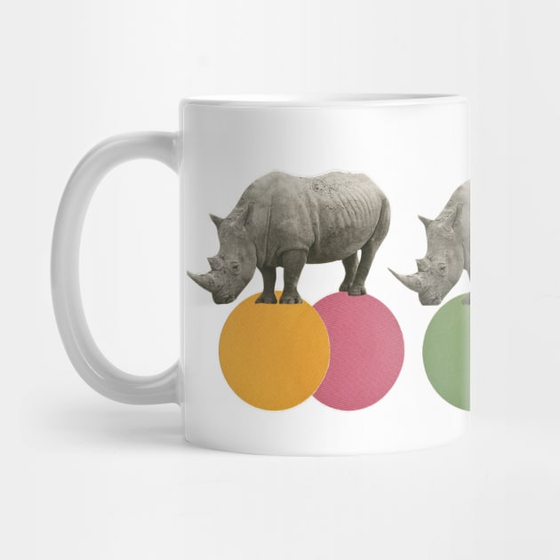 Rambling Rhinos by Cassia